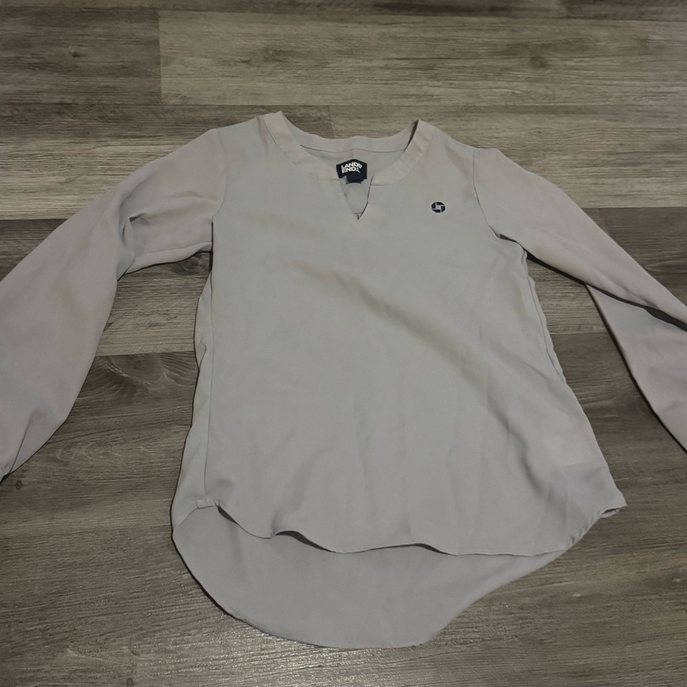 Lacoste Women's Light Gray Blouse